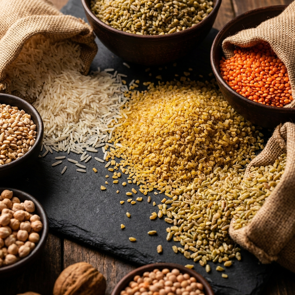 Legumes secs et cereales