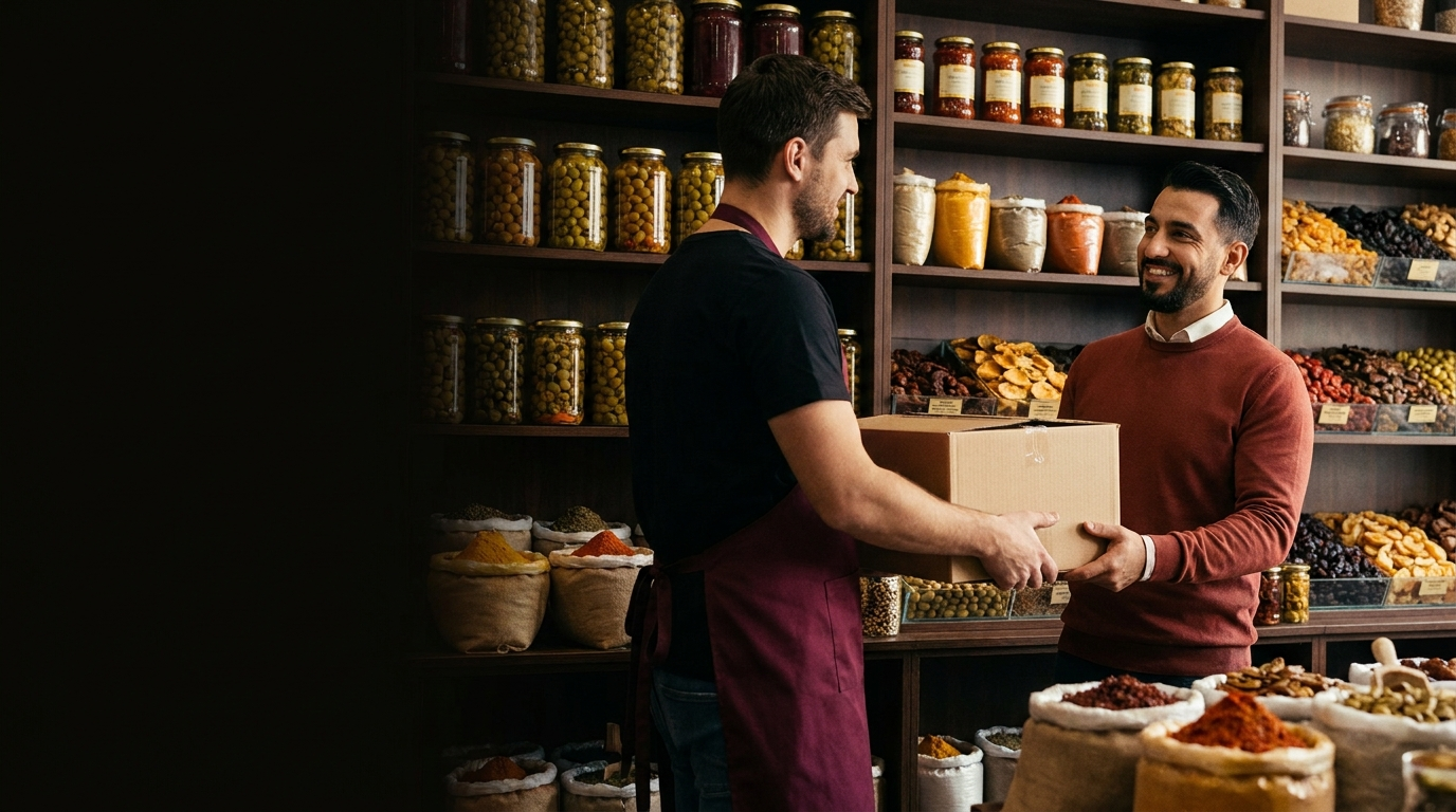 Vous etes epicier, restaurateur ou traiteur ?